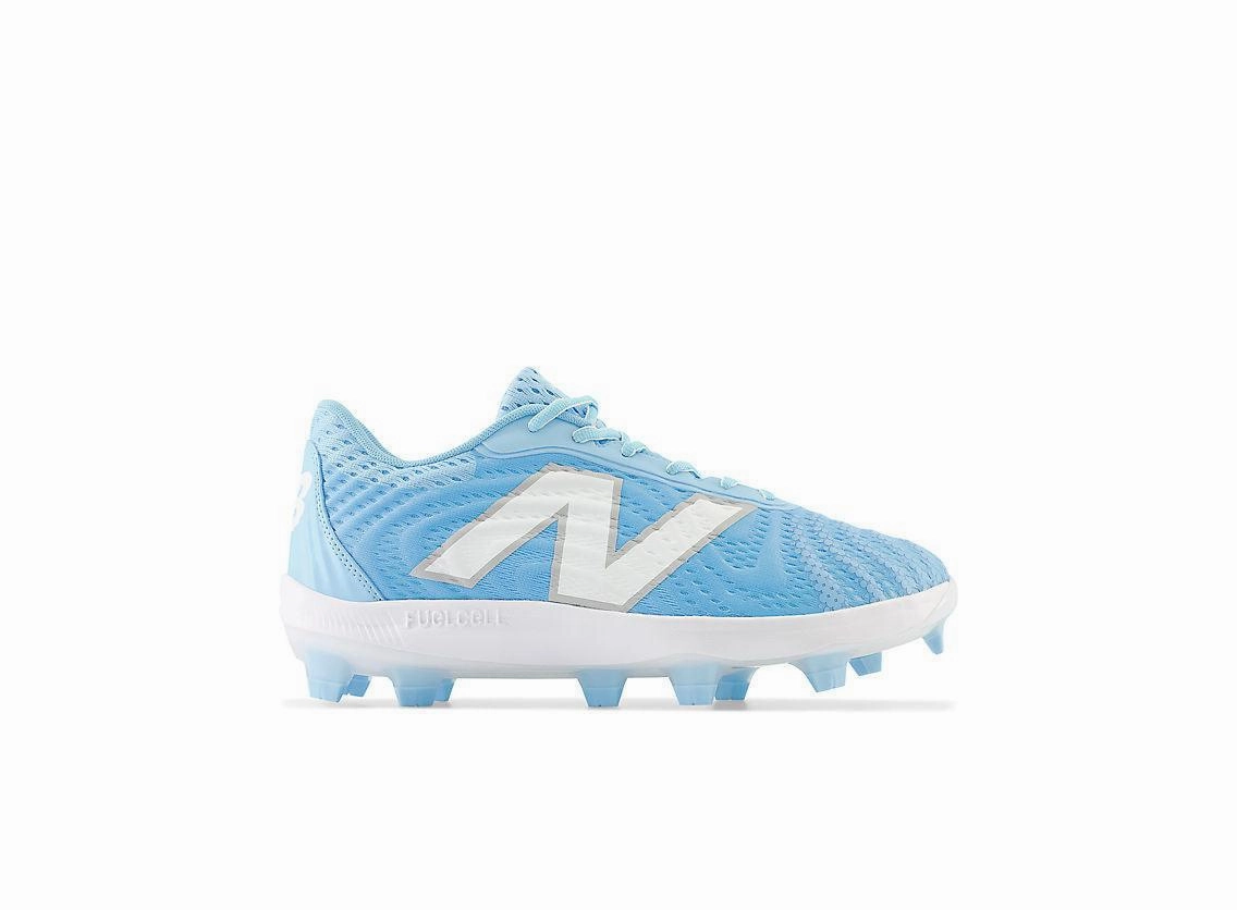 New Balance Store White Plains Ny New Balance Men's FuelCell 4040 V7 Molded Baseball Cleats - Sky Blue / White - PL4040C7