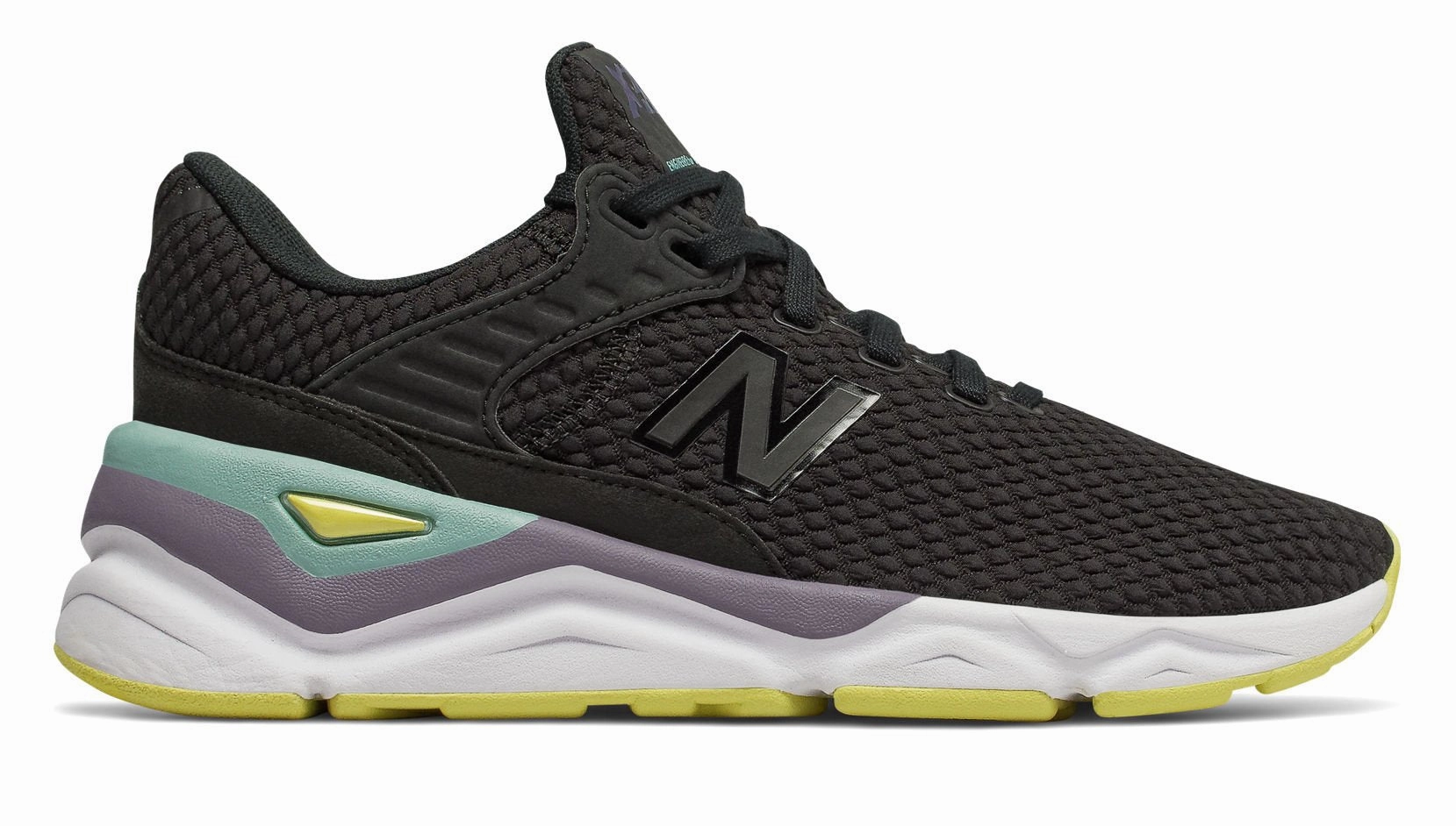 NEW BALANCE X-90 Textile Women | Black / Lemonade (WSX90CLD) Sneakers Shop Online