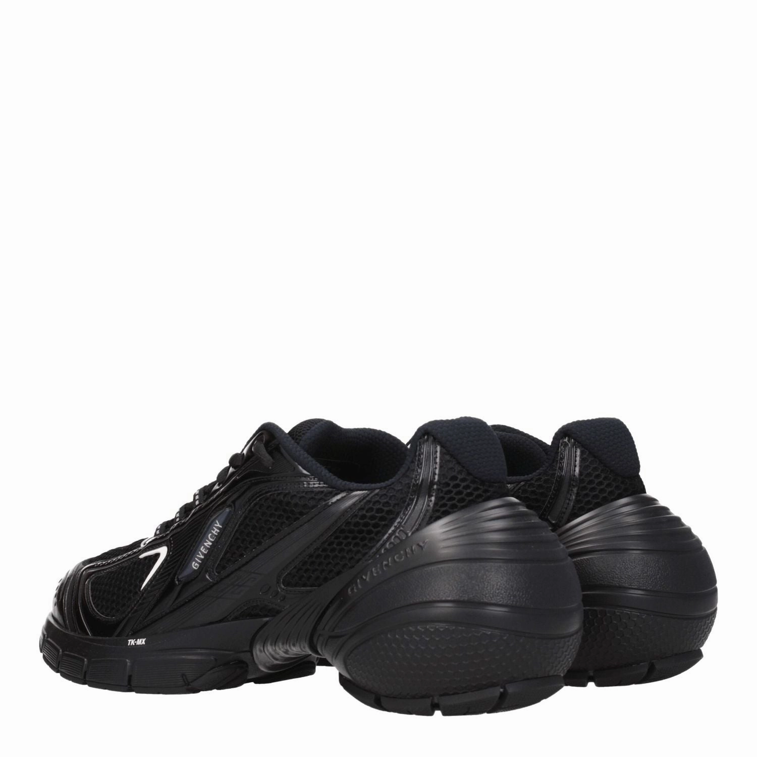 Givenchy Black Fabric Athletic Sneakers Office Smart Casual Shoes