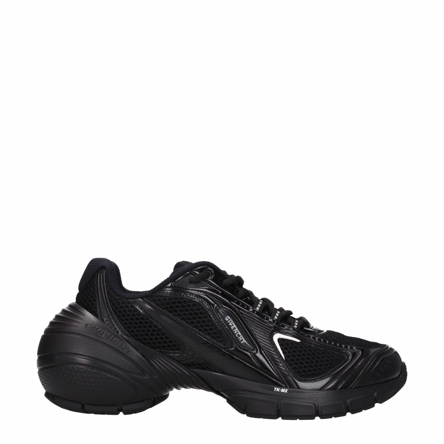 Givenchy Black Fabric Athletic Sneakers Casual Outdoor Shoes