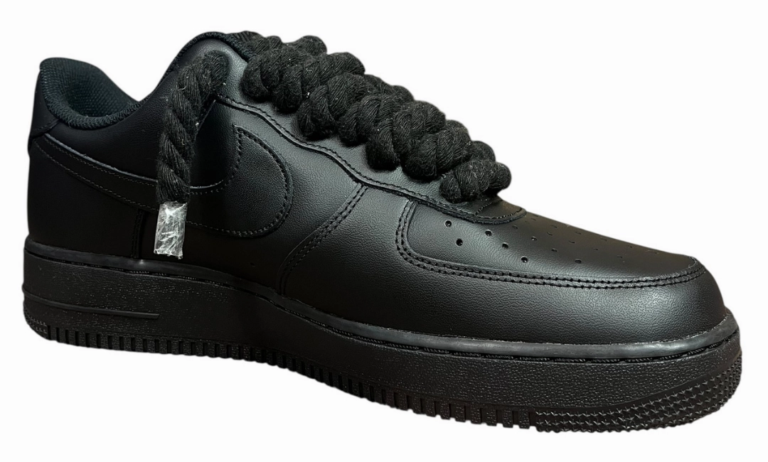 Asics Netburner Volleyball Shoes Nike Air Force 1 Black Rope Laces Black