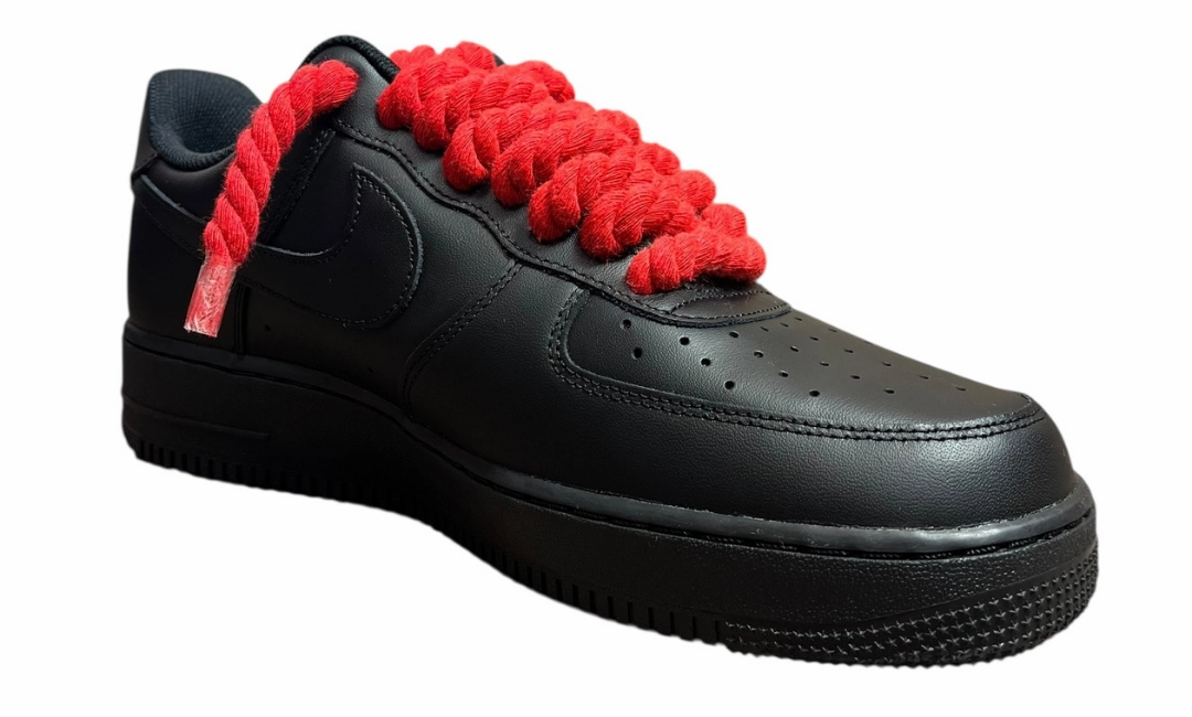 Nike Air Force 1 Black Rope Laces Red Asics Gel-nimbus 25 Running Shoes Review