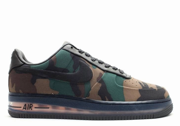 Nike Air Force 1 Low Max Air VT Camo (WORN) Asics Jordan Burroughs Shoes