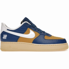 Softest Asics Running Shoe Nike Air Force 1 Low SP Undefeated 5 On It Blue Yellow Croc