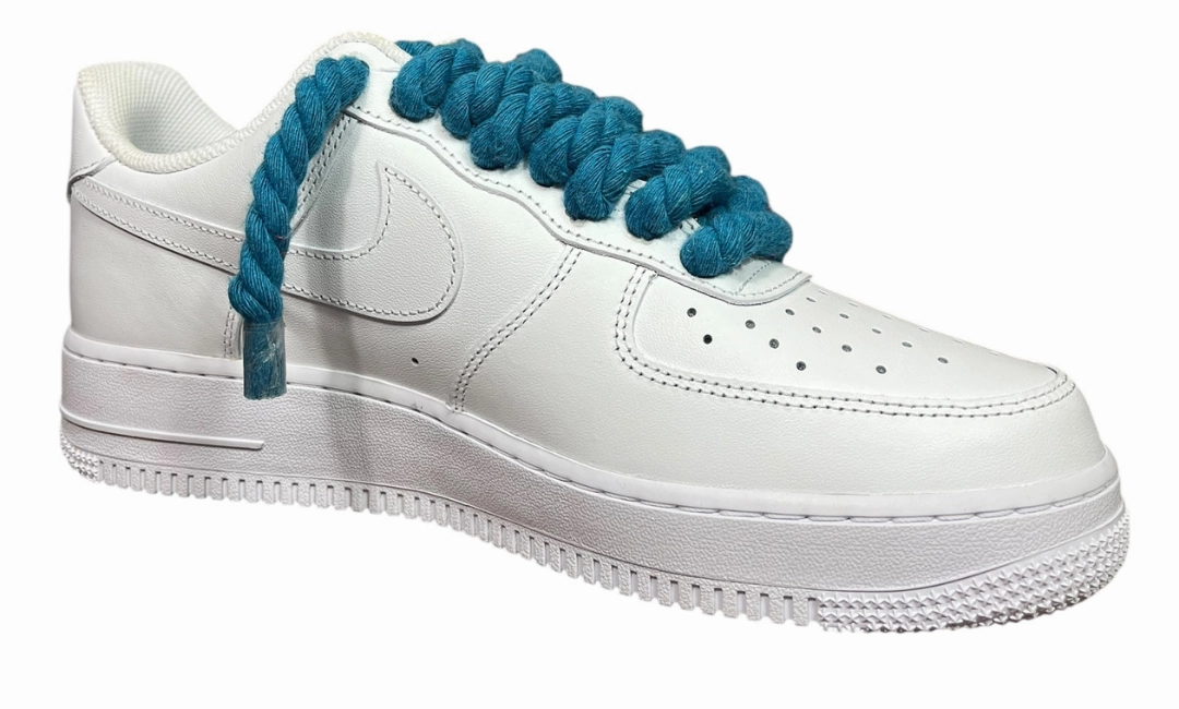 Nike Air Force 1 White Rope Laces Blue Amazon Com Asics Shoes