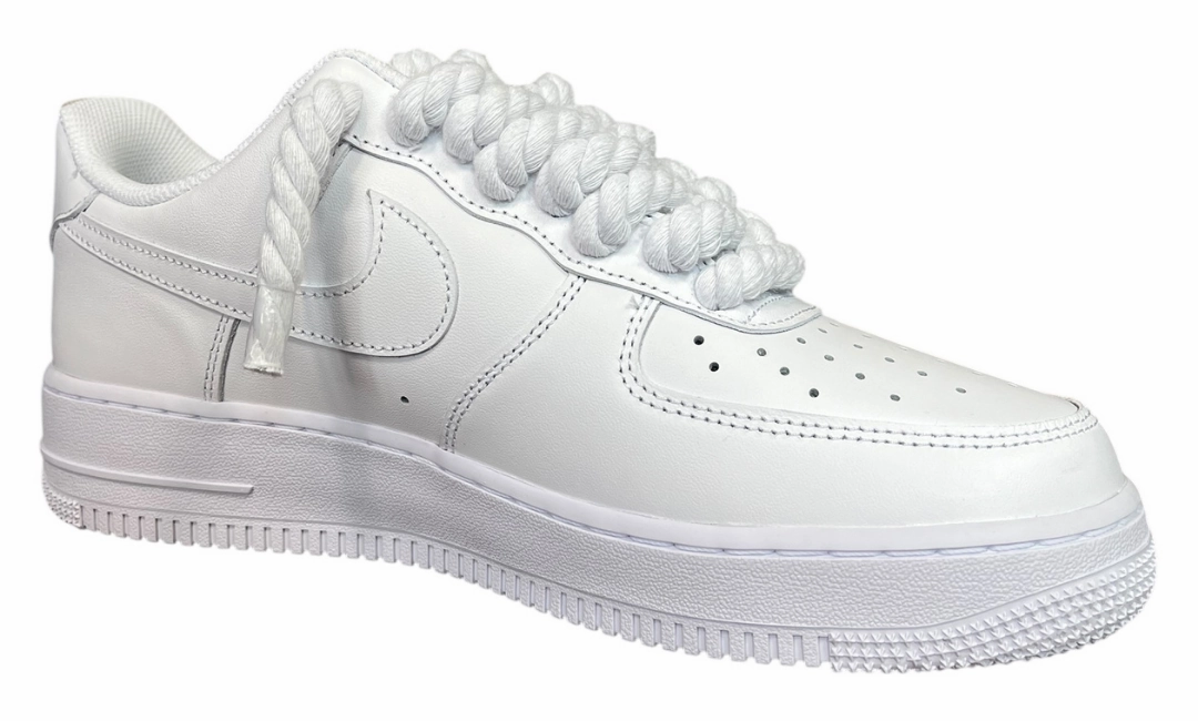 Asics Gel Foundation Workplace Walking Shoes Nike Air Force 1 White Rope Laces White