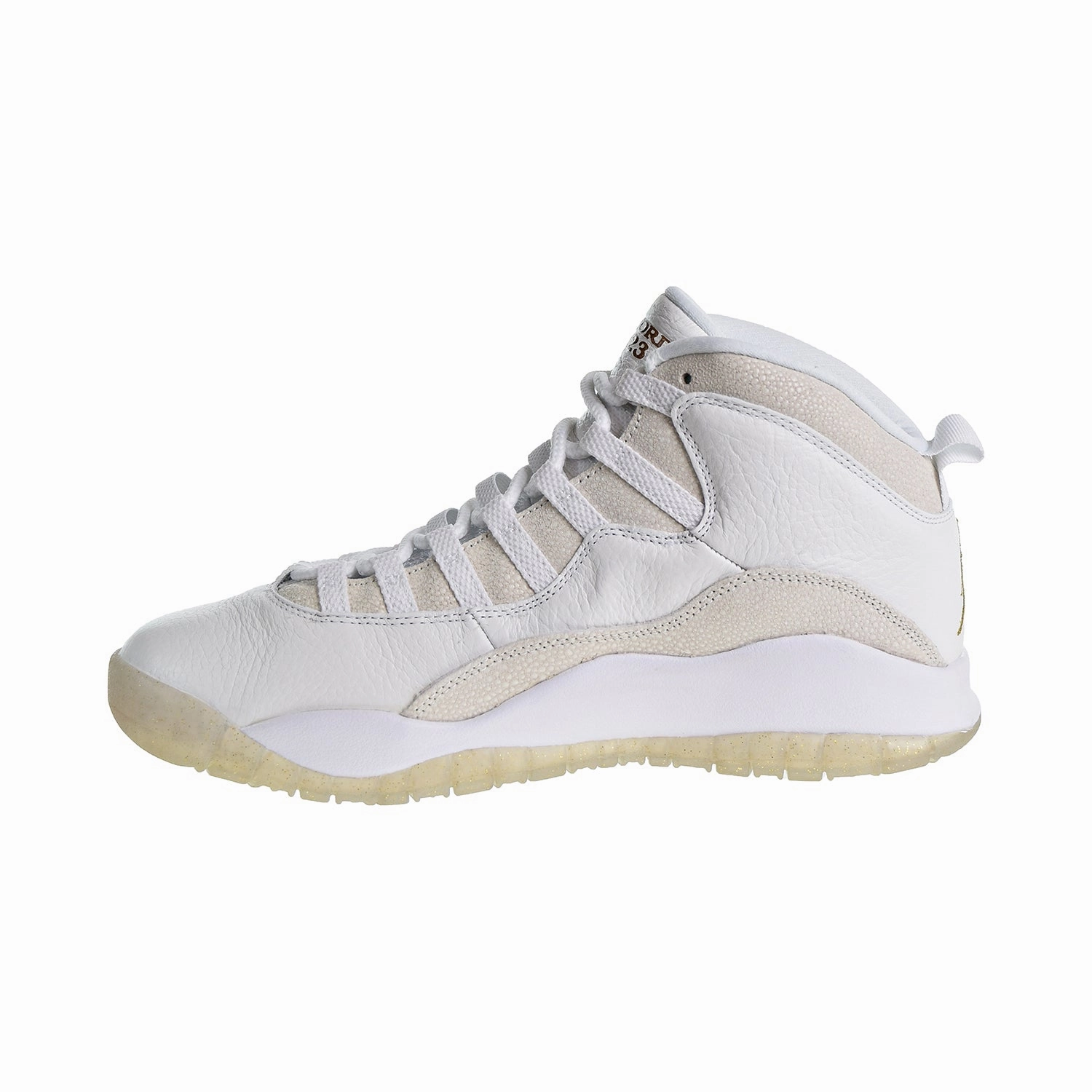 Nike Air Jordan 10 Retro OVO Drake Men's Shoes Summit White/Metallic Gold Kids' Grade School Clifton 9 Running Shoes