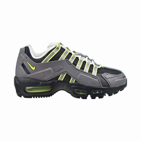 Asics Skate Shoes Nike Air Max 95 NDSTRKT AM 95 Men's Shoes Black-Neon Yellow-Medium Grey