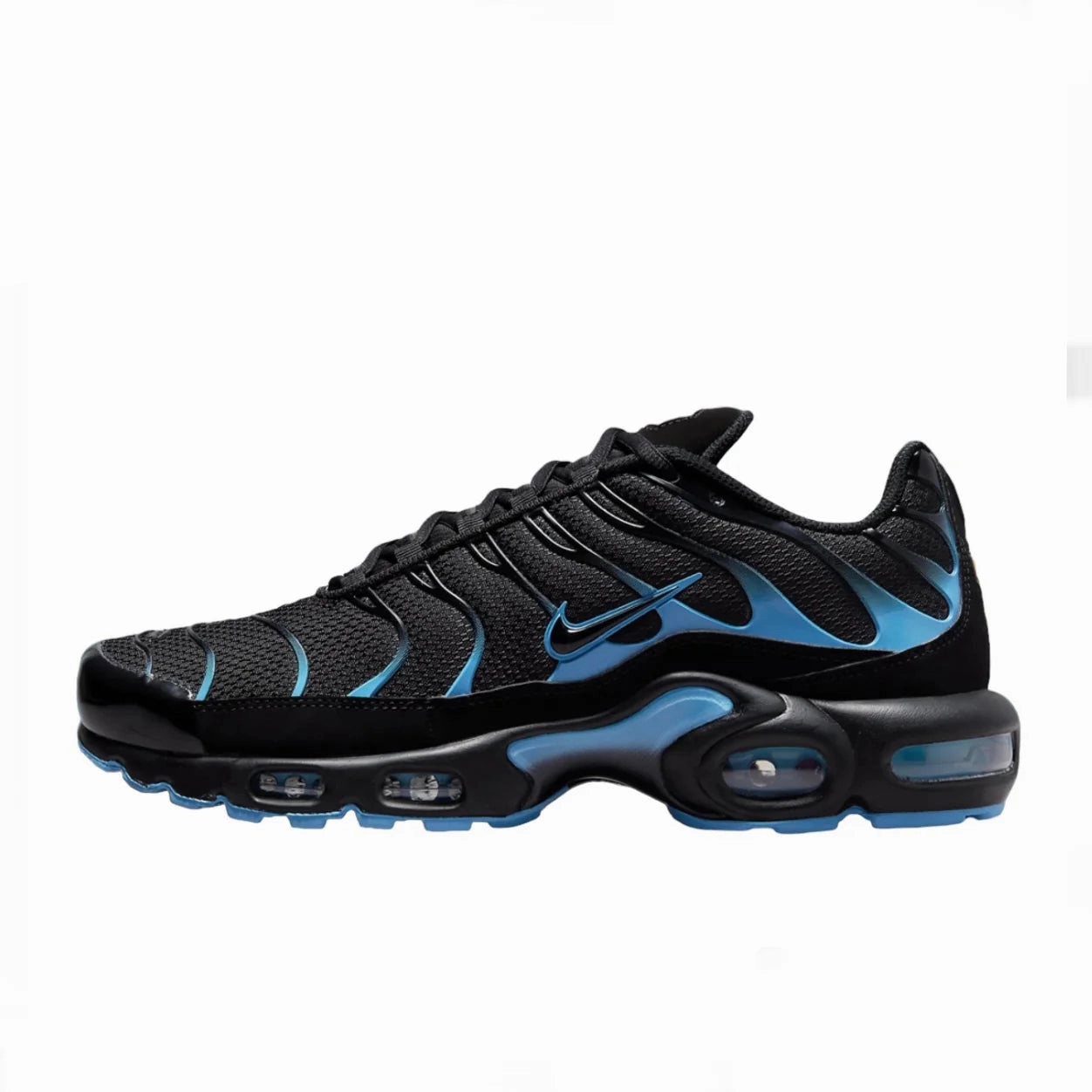 Nike Air Max Plus Black University Blue Best Asics Trail Running Shoes