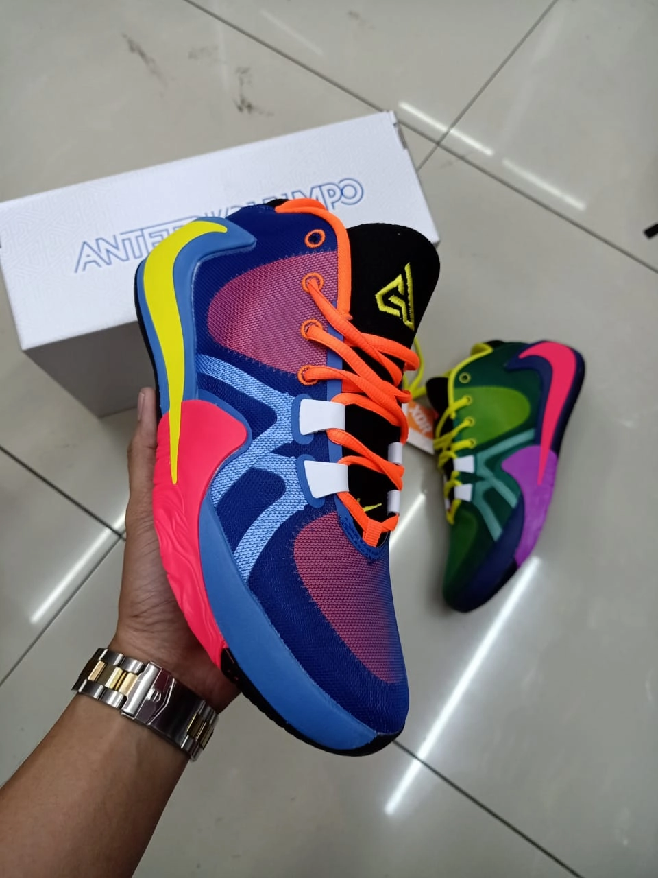 Asics Ankle Support Running Shoes Nike Air Zoom Freak 1 Multicolor