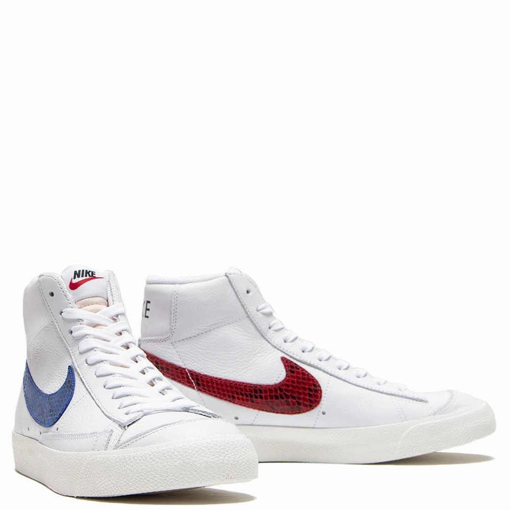 Nike Blazer Mid '77 Vintage Snakeskin Racer Blue / University Red Amplifoam Asics Shoes