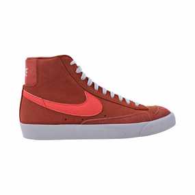 Nike Blazer Mid '77 Vintage Suede Mix Men's Shoes Mantra Orange-Bright Crimson Asics Indoor Pickleball Shoes