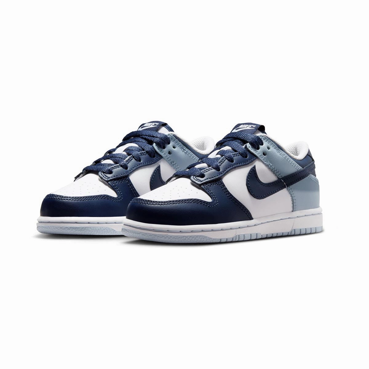 Nike Dunk Low 'White Midnight Navy Light Armory' Little Kids' Shoes Asics Gel Ace Pro Golf Shoes
