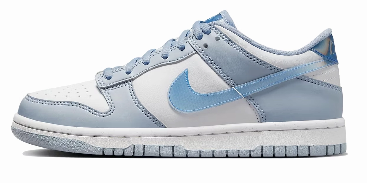 Asics Gel-venture Shoes Nike Dunk Low "Blue Whisper Iridescent" GS