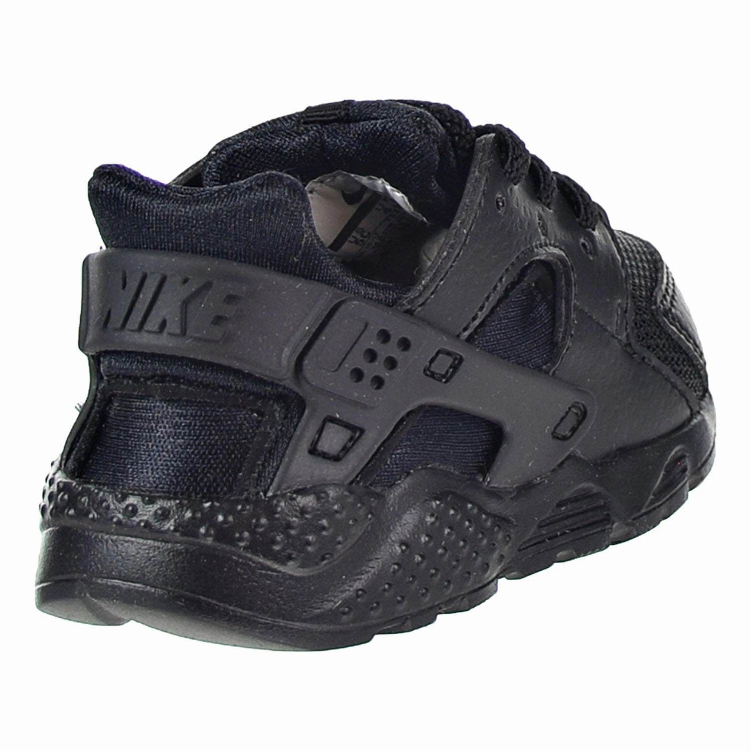 Nike Huarache Toddler's Running Shoes Black/Black Retro Asics Wrestling Shoes