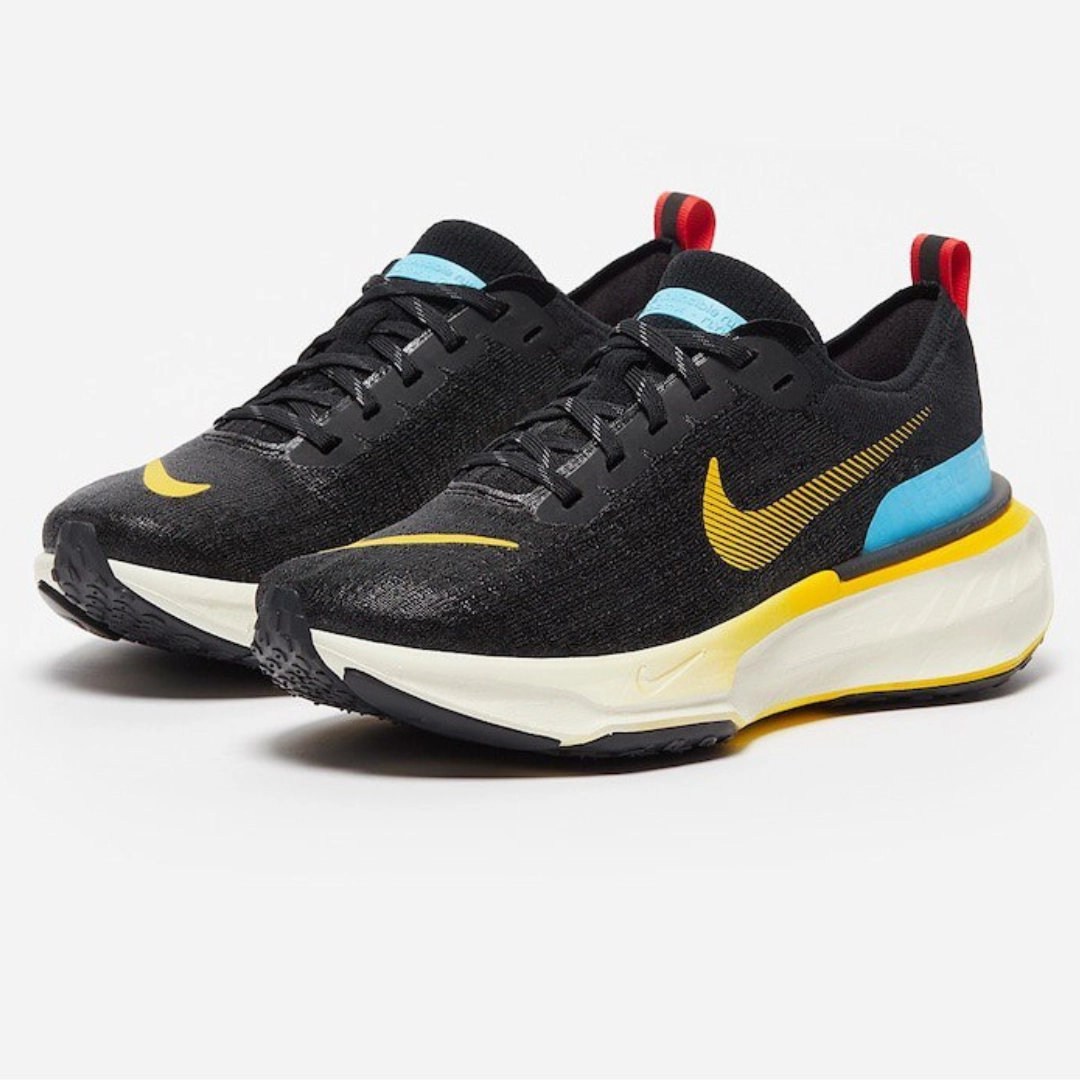 Nike Invincible Run 3 - Preto/Azul Bltico/Amarelo Asics Gel Dedicate 6 Tennis Shoes