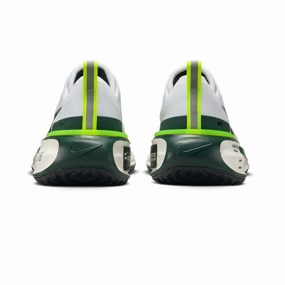Nike Invincible Run 3 White Pro Green Volt Black Good Asics Walking Shoes