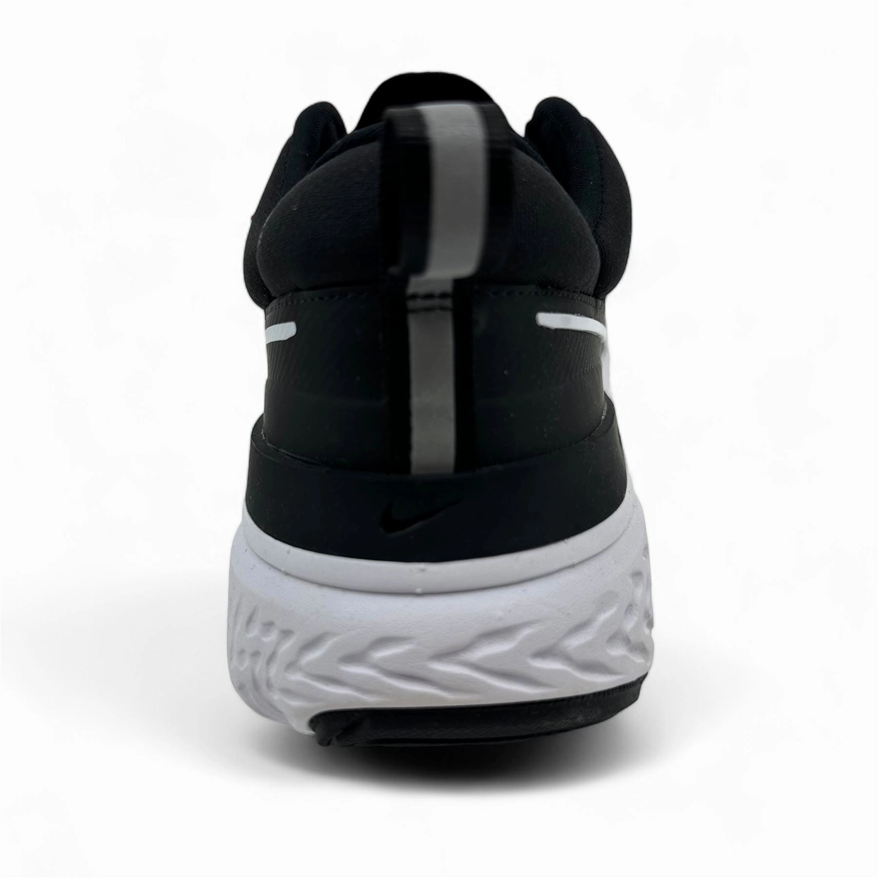 Nike React Miler 2 Black White Smoke Grey Mens Size 8.5 Athletic Sneaker Running Shoes Shoes