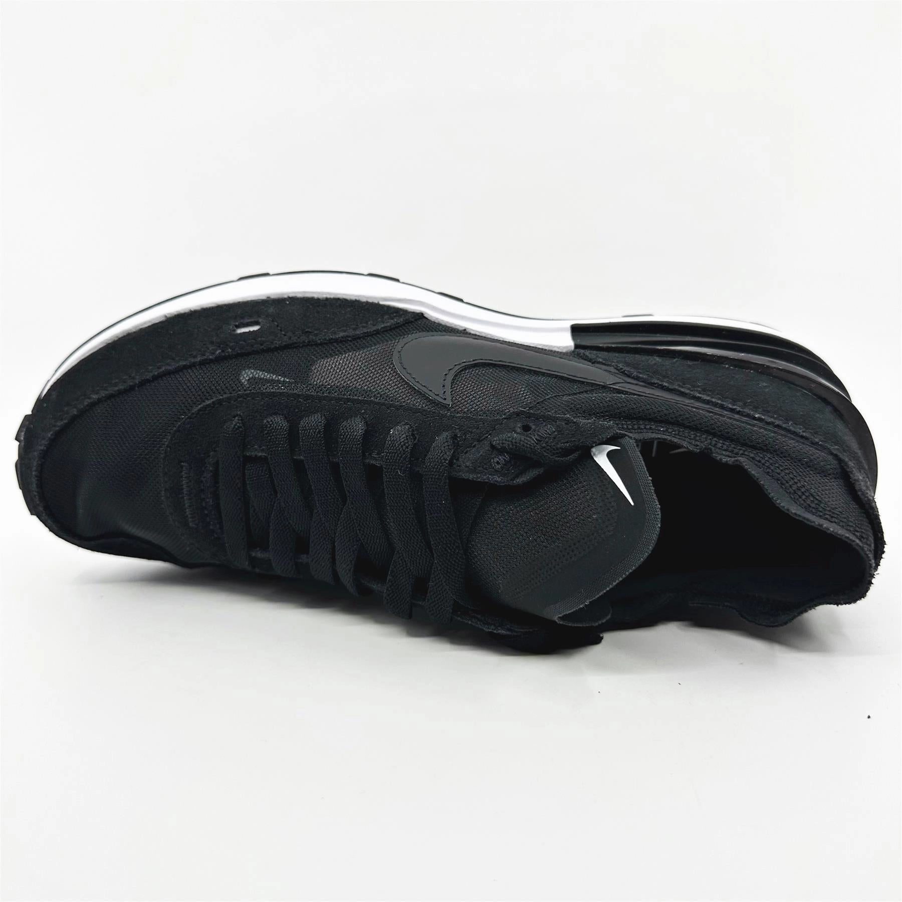 Nike Waffle One Black White Mens Athletic Sneaker Run Swift 3 Sustainable Running Shoes