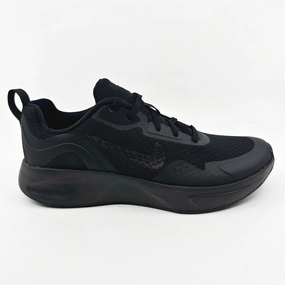 Support Running Shoes Nike Wearallday Triple Black Womens Athletic Sneaker