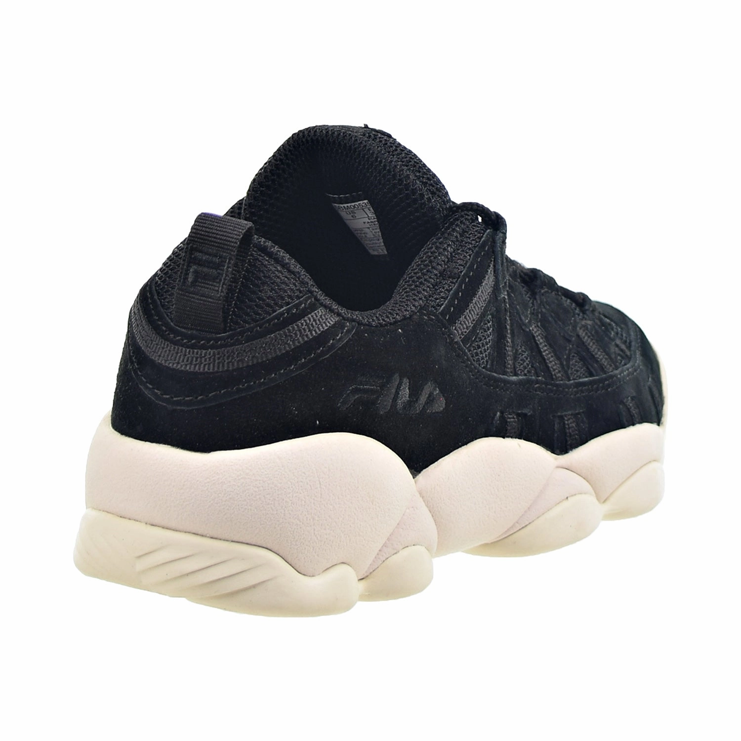 Goose Sneakers Fila Spaghetti Low Women's Shoes Black-White