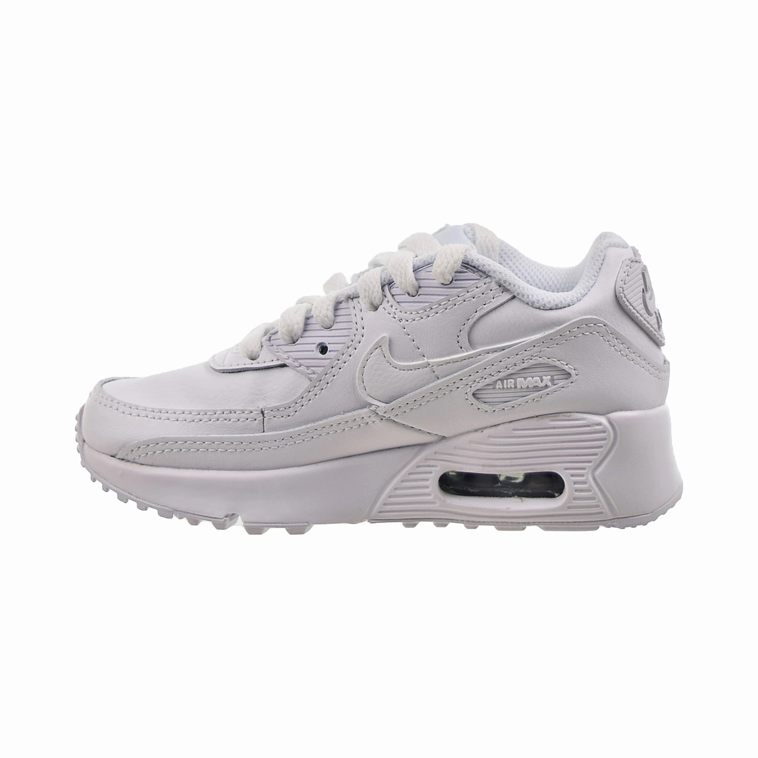 Nike Air Max 90 (PS) Little Kids' Shoes White-Metallic Silver Asics Tiger Gel-lyte Iii Shoes