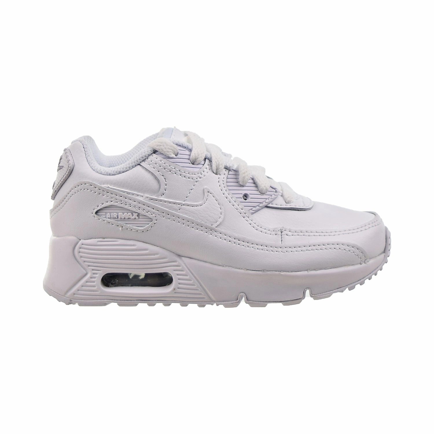 Lifestyle Shoes Asics Nike Air Max 90 (PS) Little Kids' Shoes White-Metallic Silver