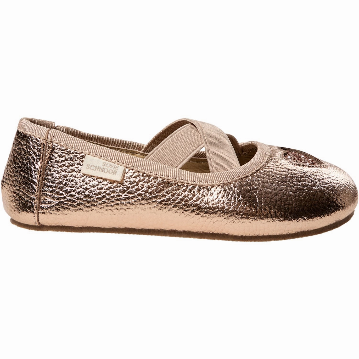 Sofie Schnoor Peach NeliaSK Ballerina Podiatrist Approved Slippers