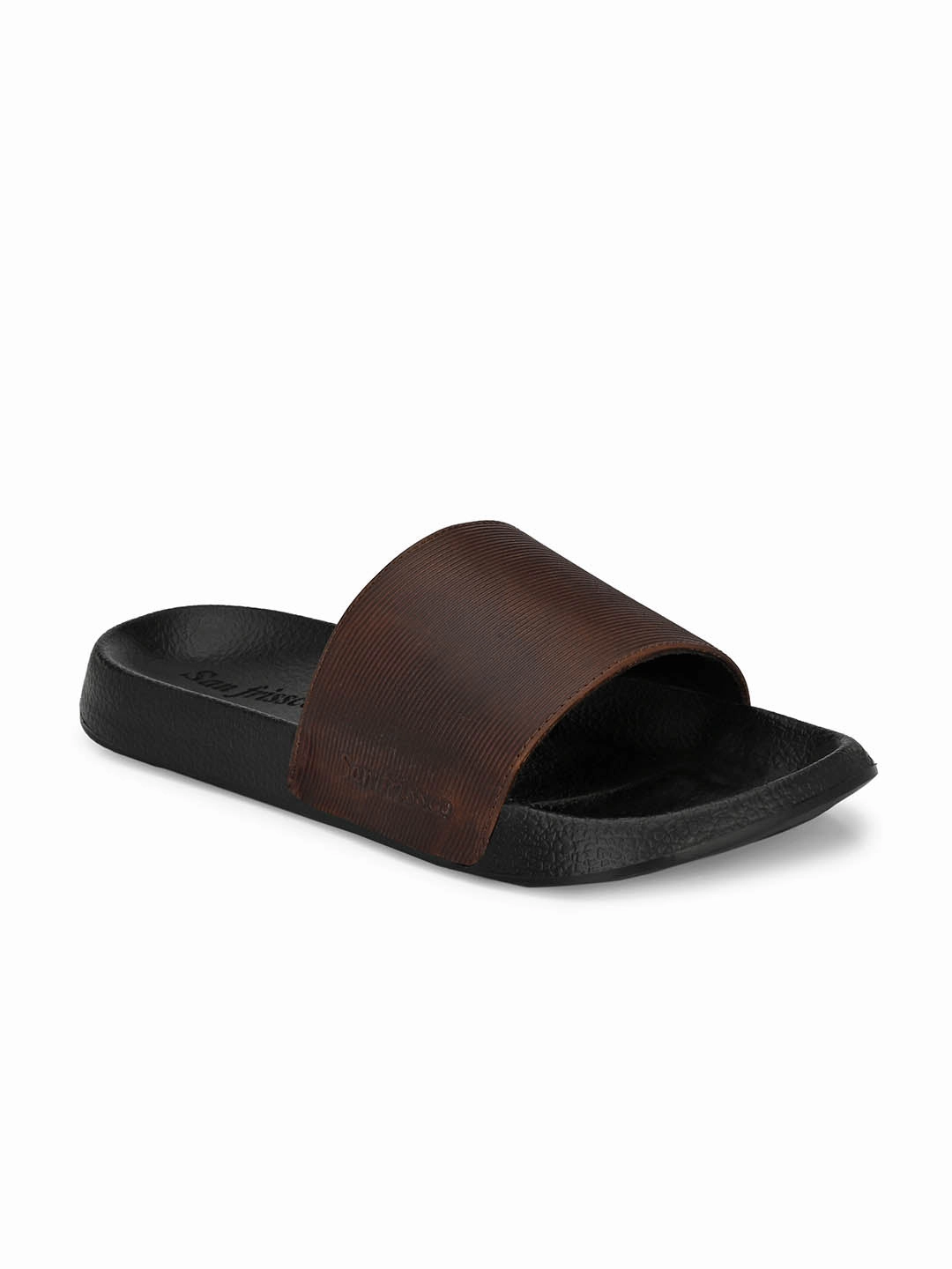 Personalised Slippers Opel Brown Sliders