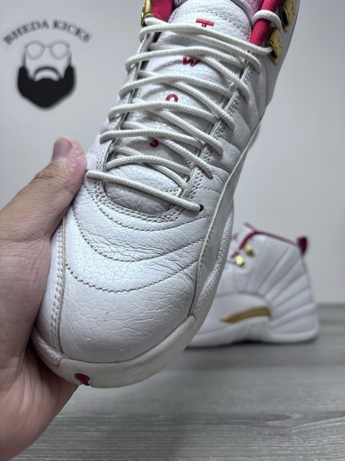 Asics Gel Vanisher Running Shoes Size 11.5 - Nike Air Jordan 12 XII Retro FIBA White Red 130690-107 Men's