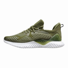 Running Shoes Buy Original authentic Adidas Alphabounce beyond men's running shoes green wear-resistant non-slip breathable sports shoes BW1247