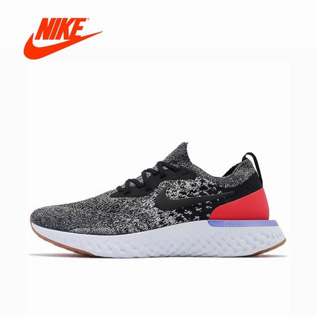 Running Gym Shoes Original New Arrival Authentic NIKE Epic React Flyknit Mens Running Shoes Sneakers Sport Outdoor Gym Shoes 2018 WinterSneakers