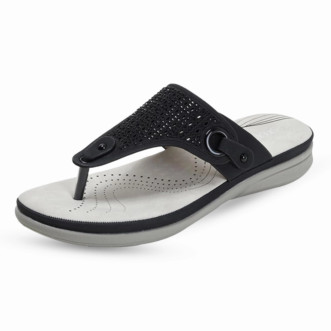 Tiger Lily Flip Flops OrthoSandal Lila padded, orthopaedic flip flops