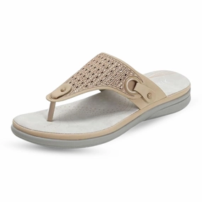Oofos Flip Flops OrthoSandal Lila padded, orthopaedic flip flops