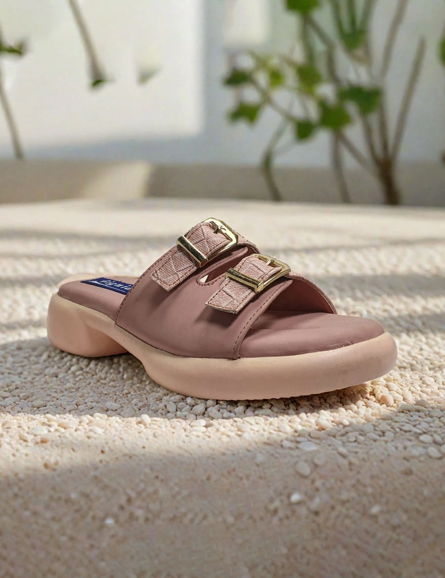 Claw Slippers Pink Soft Slippers