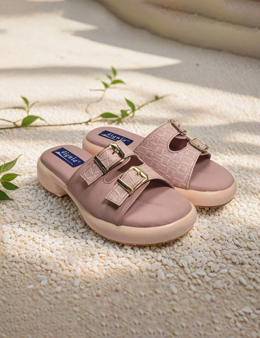 Slippers Oakleaf Hydrangea Pink Soft Slippers