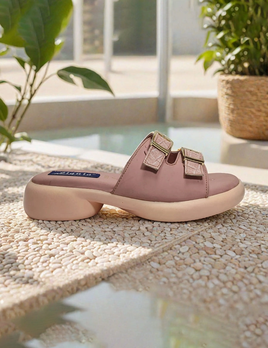 Pink Soft Slippers Club Slippers