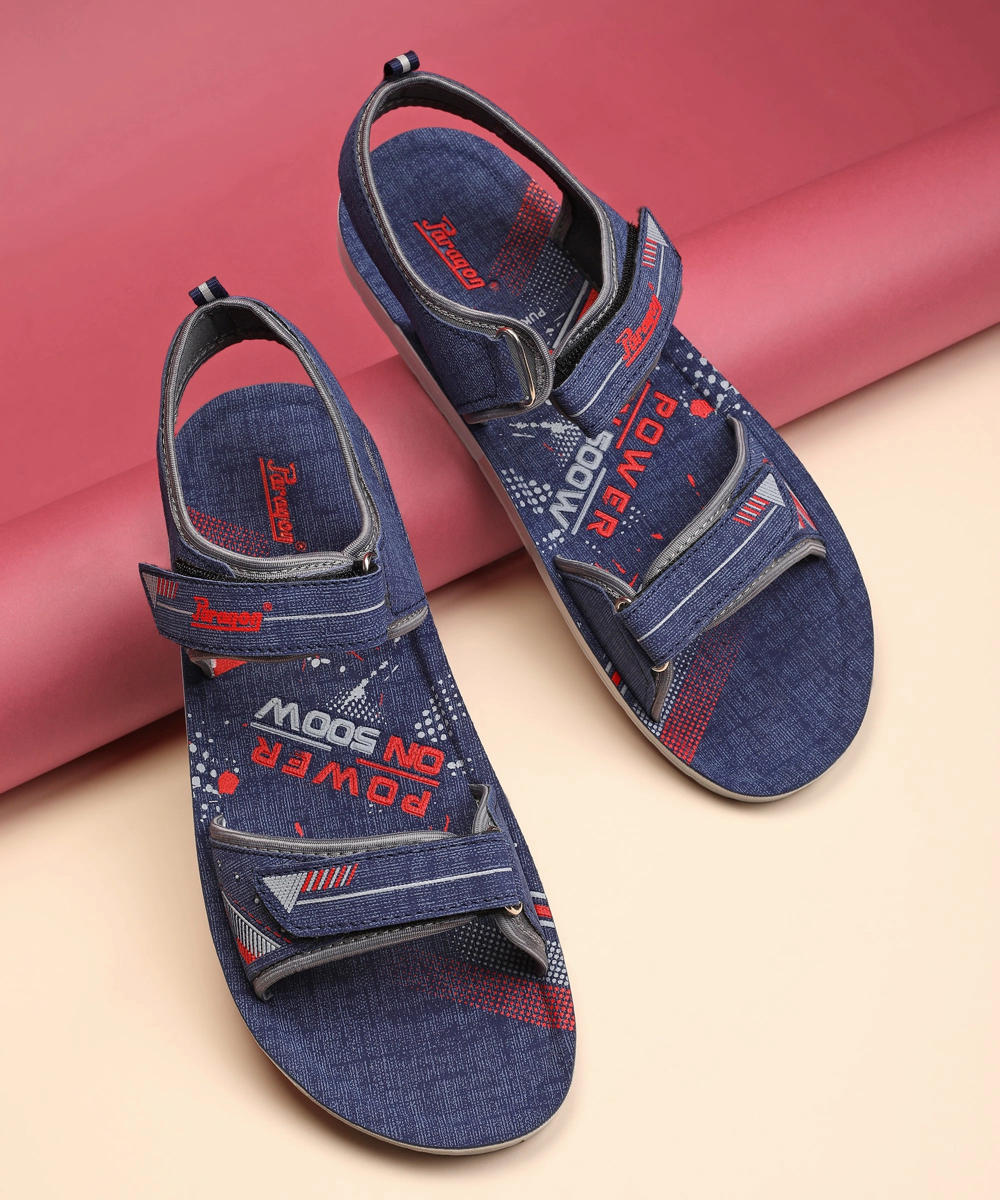 Paragon PUK2214G Men Stylish Sandals | Comfortable Sandals for Daily Outdoor Use | Casual Formal Sandals with Cushioned Soles Hot Cakes Sandals