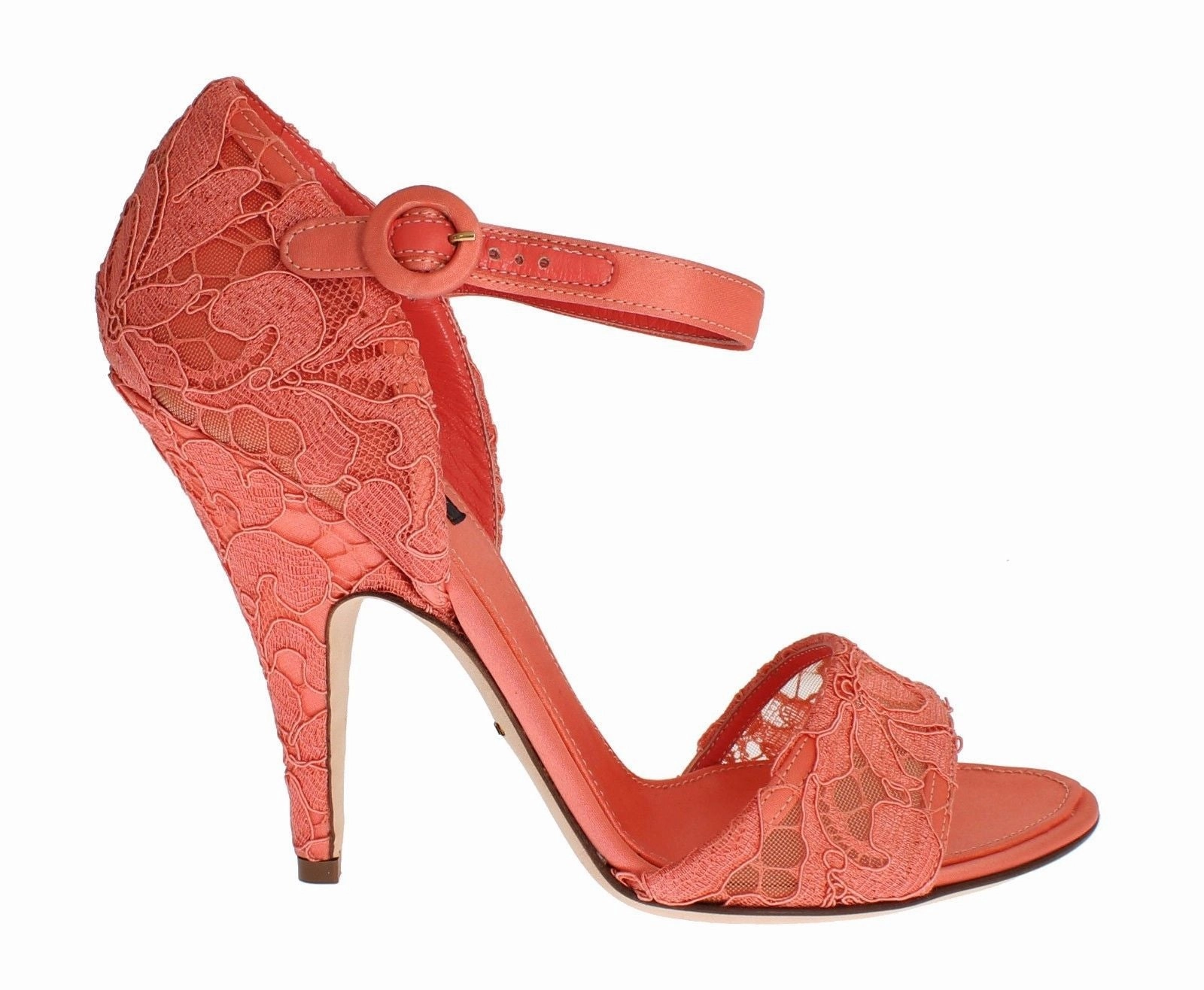 Jamaica Wedding Peach Taormina Lace Heels Mary Janes