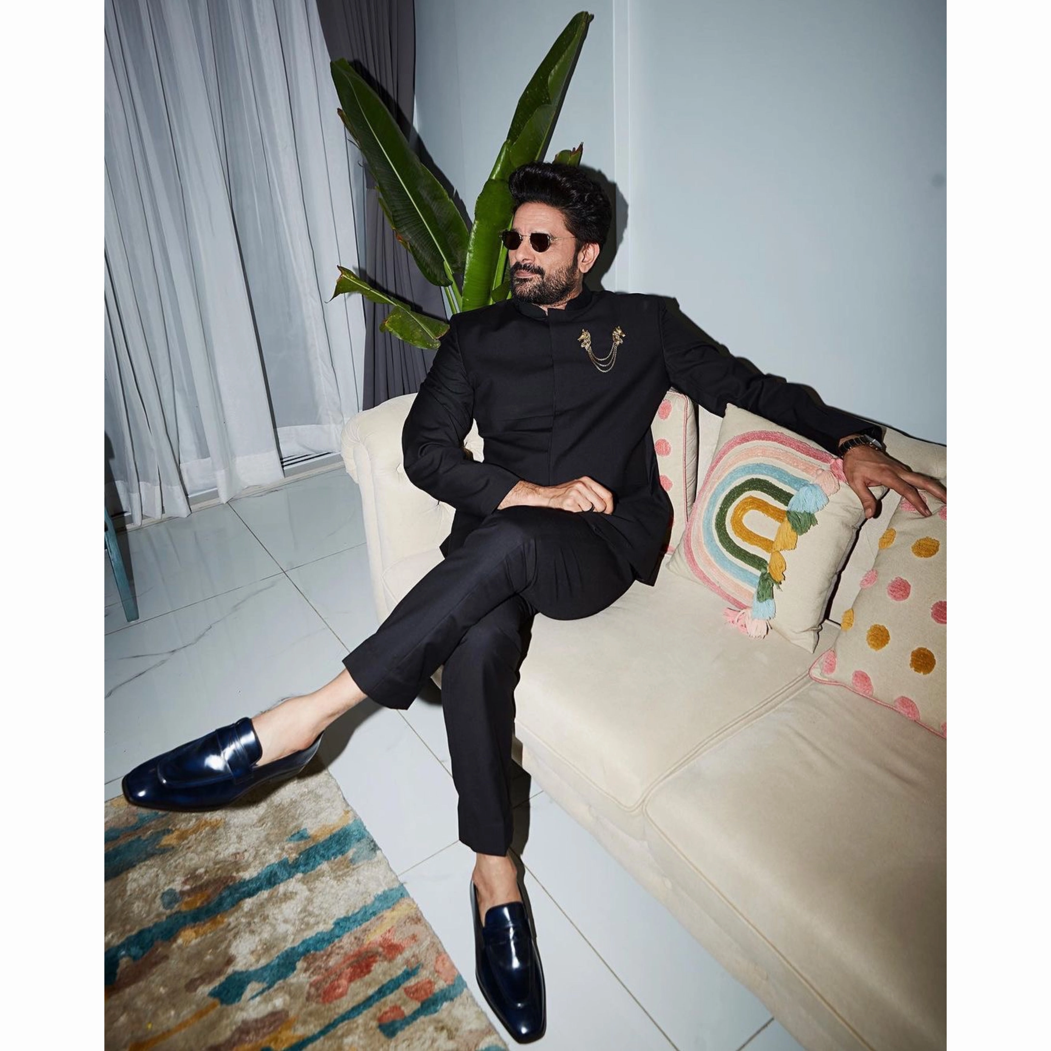 Do Marten Loafers Penny Loafers Blue Brushoff