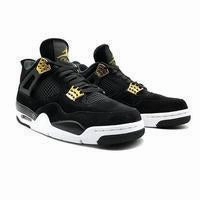 Asics Wrestling Shoes Sizing Men's Jordan 4 Luxury Basketball Shoes - Black