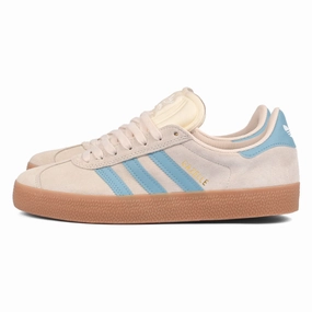 Adidas - Gazelle ADV (Wonder White/Preloved Blue/Gum) Adidas Shoes At Kohl's