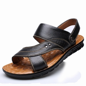 Fashionable And Comfortable Sandals Men Sandals Summer Beach Shoes Adjustable Back Strap Design Slippers Slides