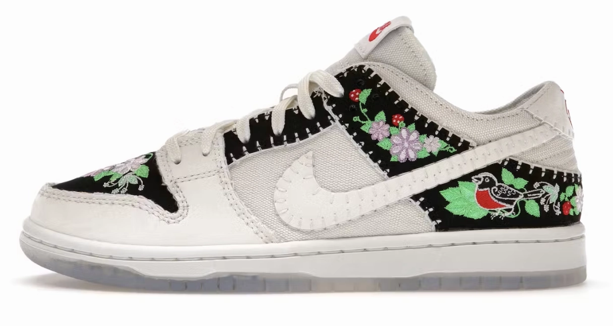 Nike SB Dunk Low Decon "N7 Black Sail" Vintage Asics Wrestling Shoes