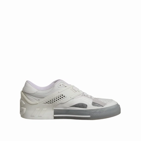 Design Sneakers Dolce & Gabbana White Low Top DG Embossed Men Sneakers Shoes