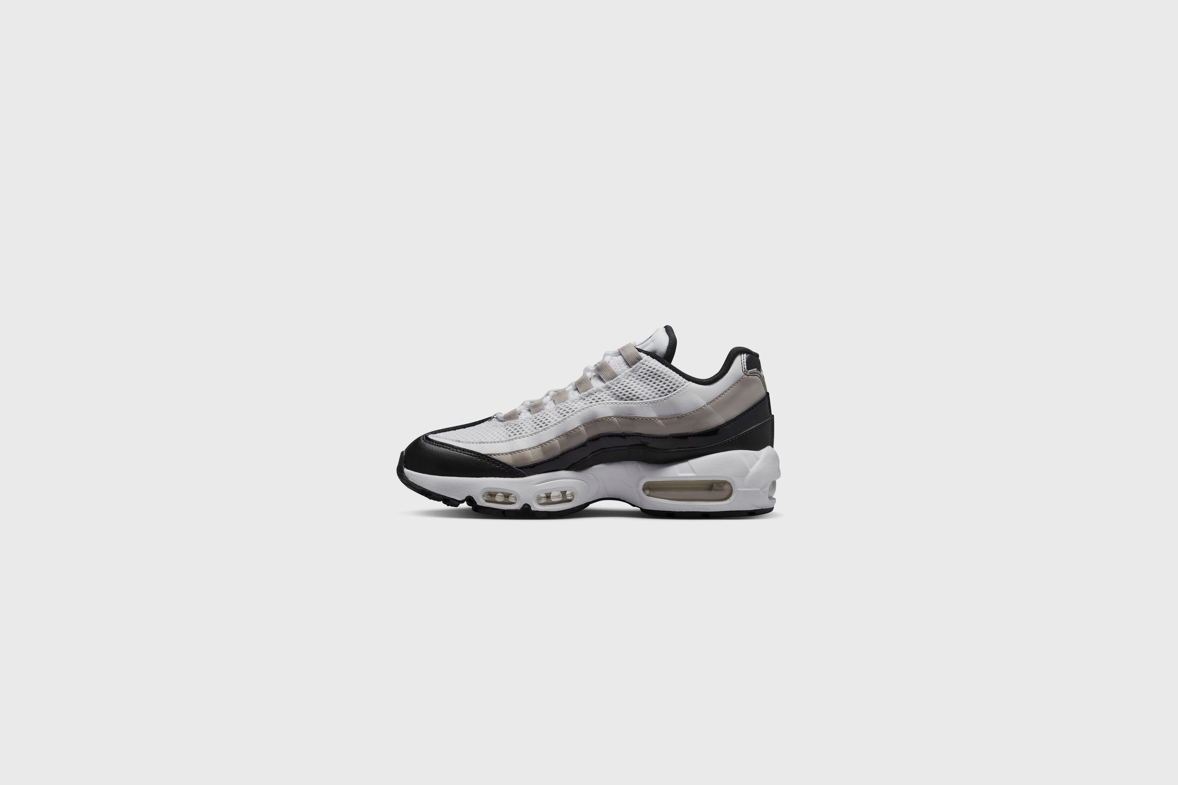 Asics Gel Kenun Running Shoes WMNS Nike Air Max 95 (White/Black-LT Iron Ore)