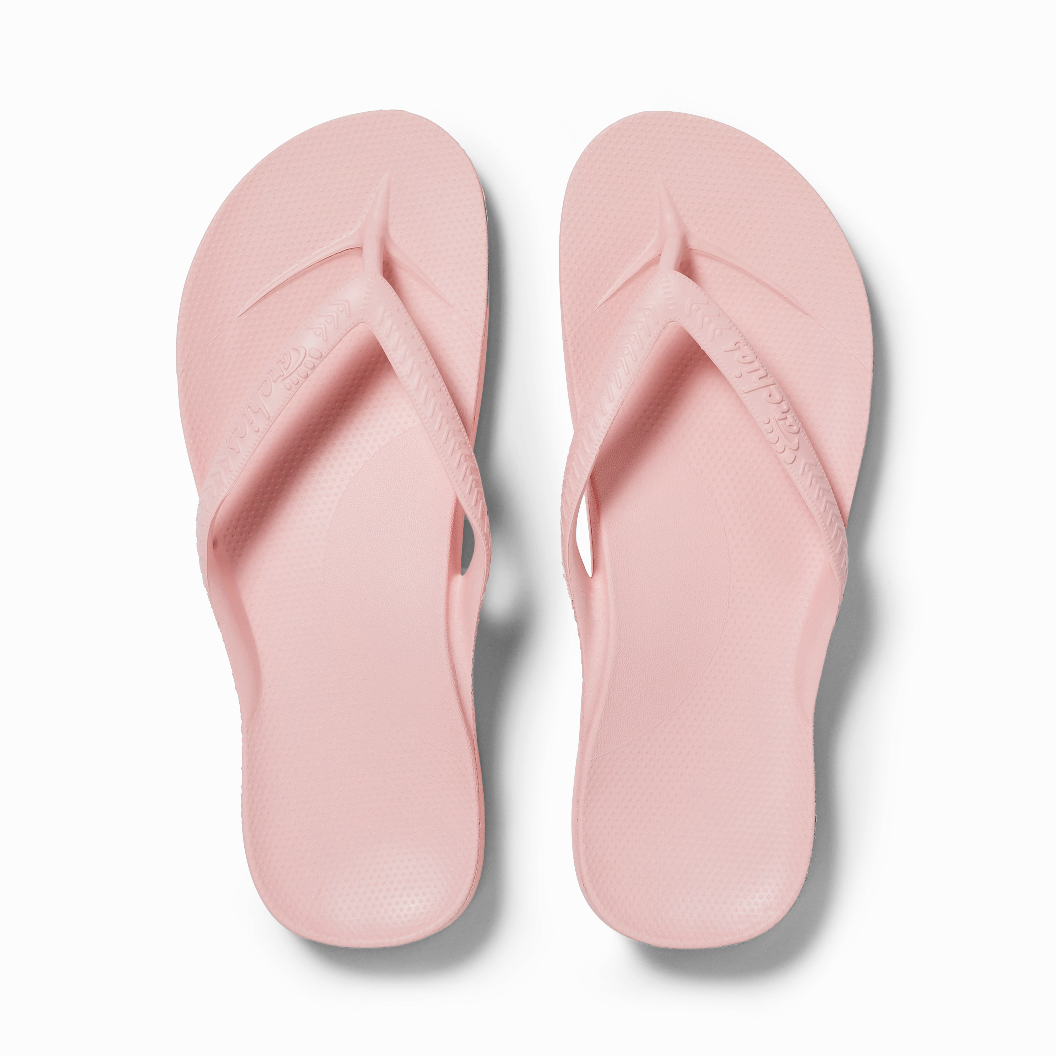 Arch Support Flip Flops - Classic - Pink Soccer Ball Flip Flops