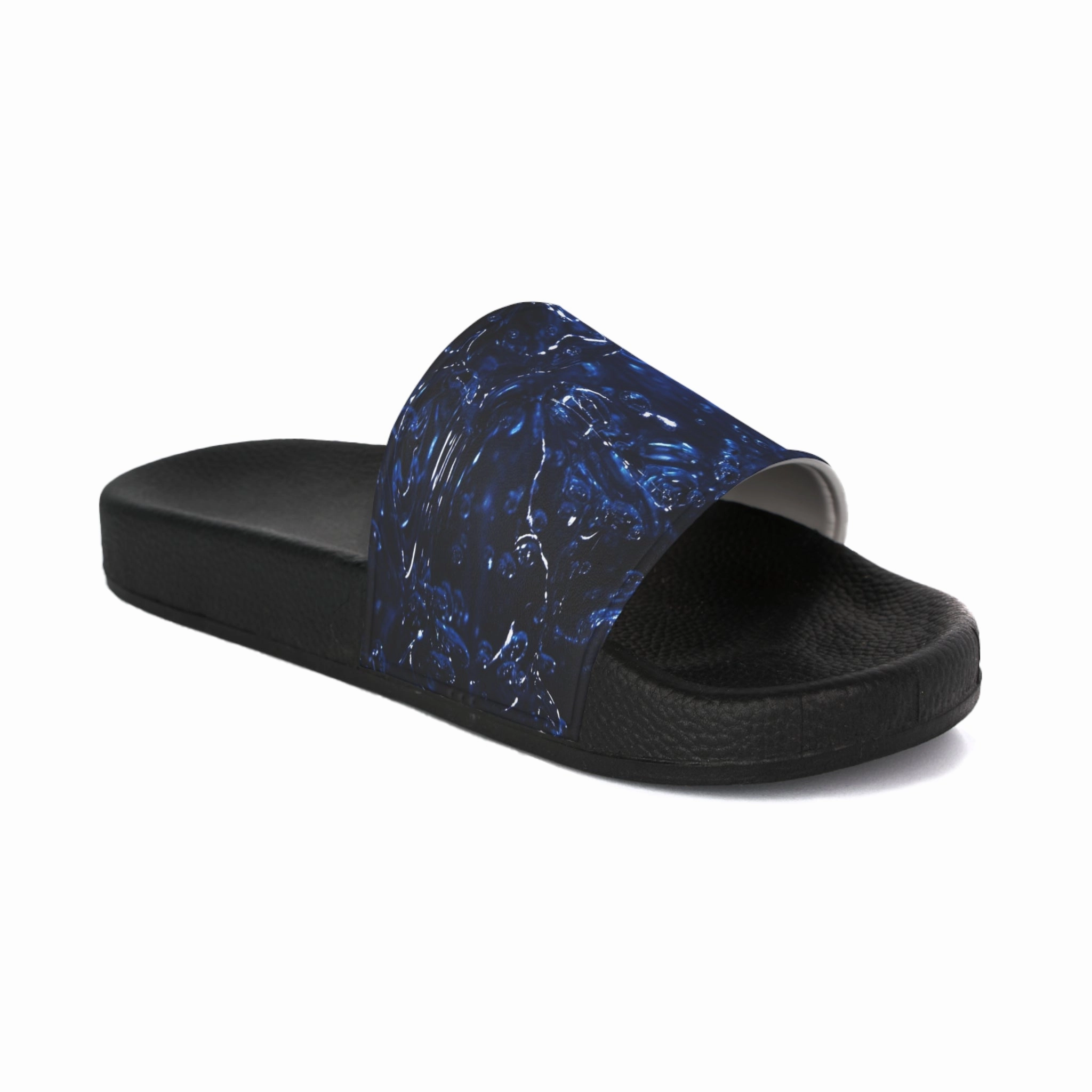 Sandals Hotel Exuma Bahamas Men's Slide Sandals - Ocean Wave Design, Perfect for Summer
