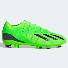 Little Adidas Shoes adidas JR X Speedportal .1 FG - Solar Green-Black