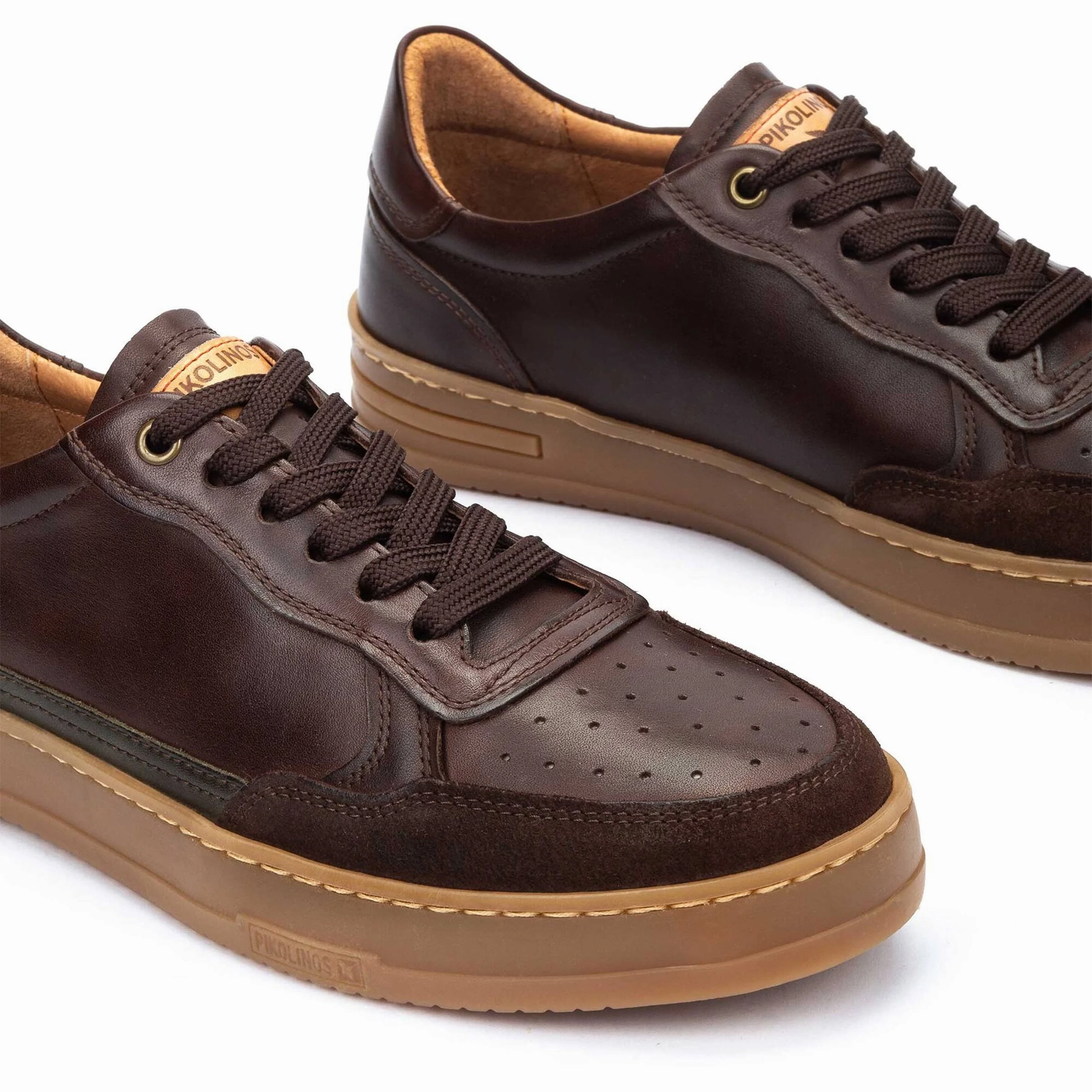 Pikolinos Xativa M1K-6383C1 Sneaker (Men) - Olmo Court Legacy Leather Casual Shoes